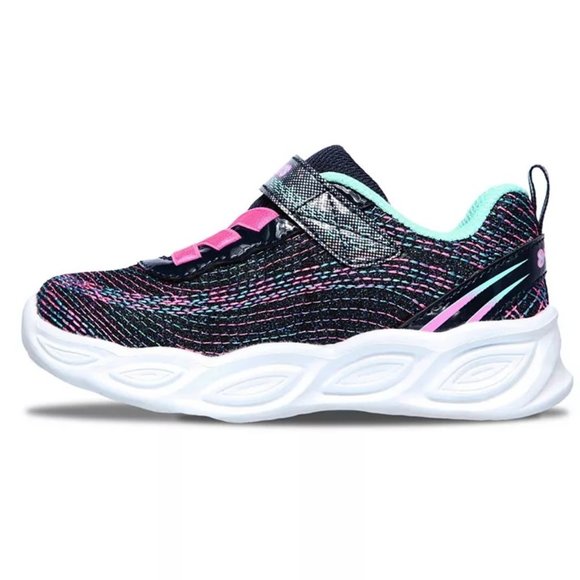 Skechers S Lights Shimmer Beams Sparkle light up - Picture 8 of 17